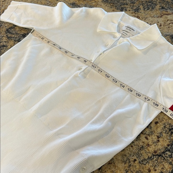 Thom Browne 4-Bar cotton polo - Picture 9 of 12